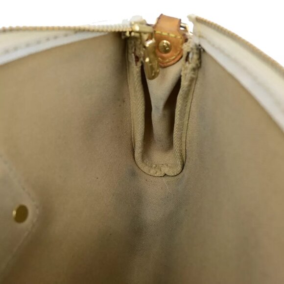 LOUIS VUITTON Eva 2Way Chain Shoulder Bag Damier Azur Leather WE N55214 10YF973 - Picture 14 of 15